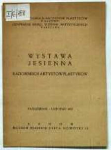 Wystawa Jesienna radomskich artystów plastyków