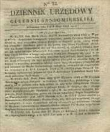 Dziennik Urzędowy Gubernii Sandomierskiej, 1843, nr 22