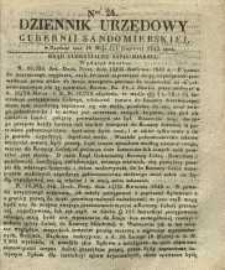 Dziennik Urzędowy Gubernii Sandomierskiej, 1843, nr 24