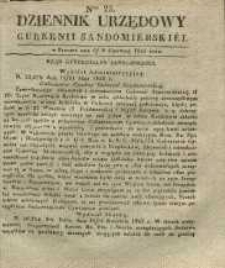 Dziennik Urzędowy Gubernii Sandomierskiej, 1843, nr 25