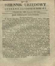 Dziennik Urzędowy Gubernii Sandomierskiej, 1843, nr 26