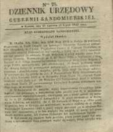 Dziennik Urzędowy Gubernii Sandomierskiej, 1843, nr 28