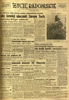 Życie Radomskie, 1948, nr 207