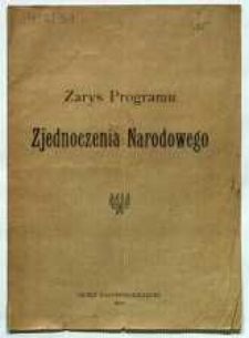 Zarys Programu Zjednoczenia Narodowego