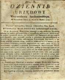 Dziennik Urzędowy Województwa Sandomierskiego, 1824, nr 8