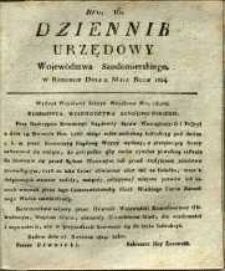 Dziennik Urzędowy Województwa Sandomierskiego, 1824, nr 16