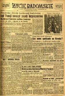 Życie Radomskie, 1948, nr 218