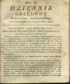Dziennik Urzędowy Województwa Sandomierskeigo, 1824, nr 32