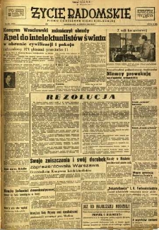 Życie Radomskie, 1948, nr 239