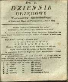Dziennik Urzędowy Województwa Sandomierskeigo, 1824, nr 41