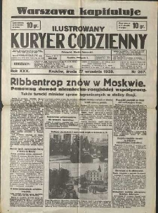 Ilustrowany Kuryer Codzienny, 1939, R. 30, nr 257