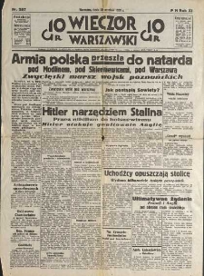 Wieczór Warszawski, 1939, R. 11, nr 267