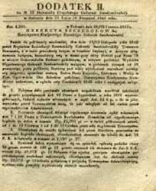 Dziennik Urzędowy Gubernii Sandomierskiej, 1843, nr 32, dod. II