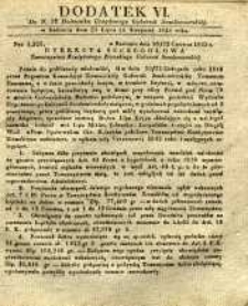 Dziennik Urzędowy Gubernii Sandomierskiej, 1843, nr 32, dod. VI
