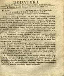 Dziennik Urzędowy Gubernii Sandomierskiej, 1843, nr 37, dod. I