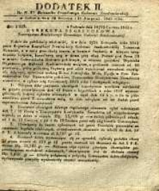 Dziennik Urzędowy Gubernii Sandomierskiej, 1843, nr 37, dod. II