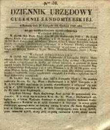 Dziennik Urzędowy Gubernii Sandomierskiej, 1843, nr 50