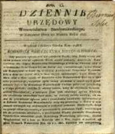 Dziennik Urzędowy Województwa Sandomierskiego, 1825, nr 13