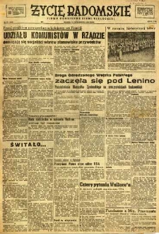 Życie Radomskie, 1948, nr 282