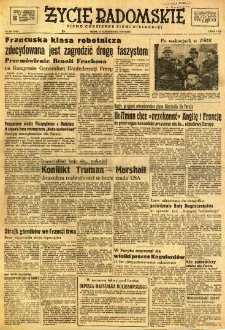 Życie Radomskie, 1948, nr 283