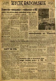 Życie Radomskie, 1948, nr 285