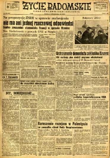 Życie Radomskie, 1948, nr 286