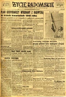 Życie Radomskie, 1948, nr 288