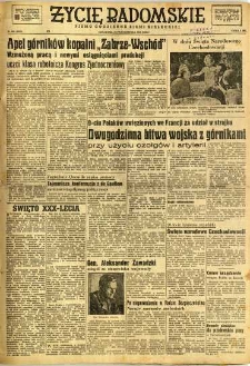 Życie Radomskie, 1948, nr 298