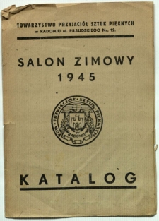 Salon Zimowy 1945 : katalog