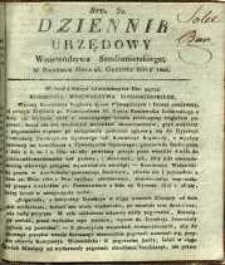 Dziennik Urzędowy Województwa Sandomierskiego, 1825, nr 52