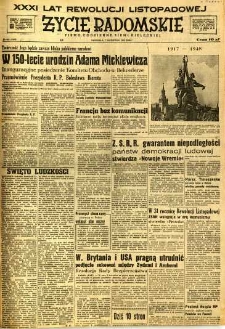 Życie Radomskie, 1948, nr 307