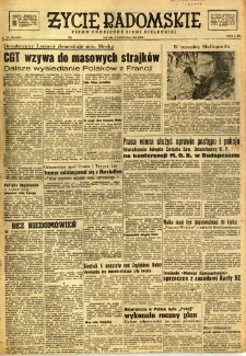 Życie Radomskie, 1948, nr 319