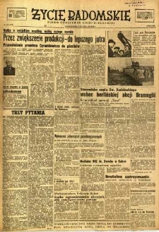 Życie Radomskie, 1948, nr 336