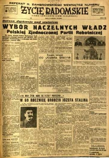 Życie Radomskie, 1948, nr 352