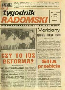 Tygodnik Radomski, 1982, R. 1, nr 9