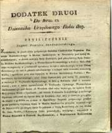 Dziennik Urzędowy Województwa Sandomierskiego, 1827, nr 12, dod. II