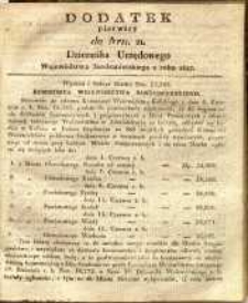 Dziennik Urzędowy Województwa Sandomierskiego, 1827, nr 21, dod. I
