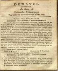 Dziennik Urzędowy Województwa Sandomierskiego, 1827, nr 23, dod. I