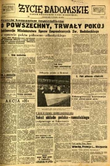 Życie Radomskie, 1949, nr 30