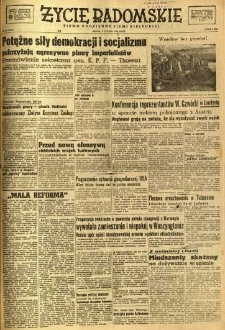 Życie Radomskie, 1949, nr 39