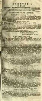 Dziennik Urzędowy Gubernii Radomskiej, 1853, nr 18, dod. I