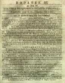 Dziennik Urzędowy Gubernii Radomskiej, 1853, nr 18, dod. III