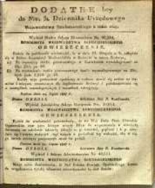 Dziennik Urzędowy Województwa Sandomierskiego, 1827, nr 31, dod. I