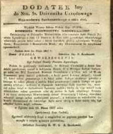 Dziennik Urzędowy Województwa Sandomierskiego, 1827, nr 32, dod. I
