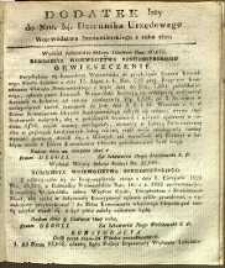 Dziennik Urzędowy Województwa Sandomierskiego, 1827, nr 34, dod. I