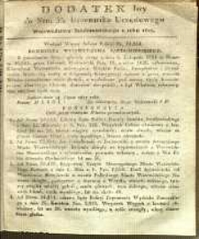 Dziennik Urzędowy Województwa Sandomierskiego, 1827, nr 35, dod. I