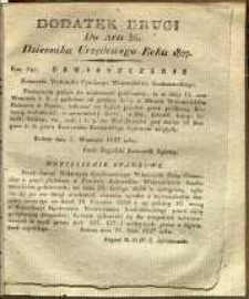 Dziennik Urzędowy Województwa Sandomierskiego, 1827, nr 36, dod. II