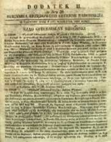 Dziennik Urzędowy Gubernii Radomskiej, 1853, nr 38, dod. II