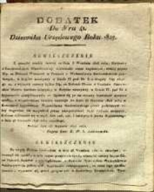 Dziennik Urzędowy Województwa Sandomierskiego, 1827, nr 41, dod.