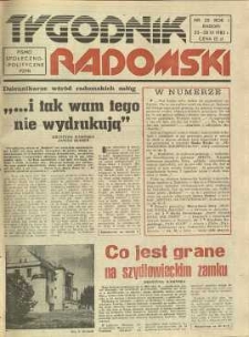 Tygodnik Radomski, 1982, R. 1, nr 25